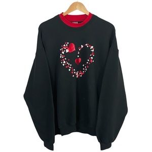 Vintage Jerzees Heart Sweatshirt